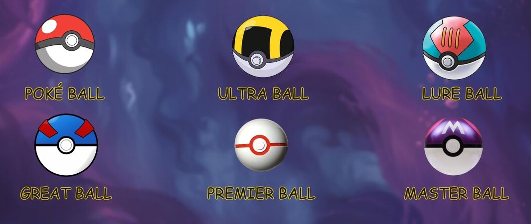 pokeball tipy